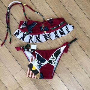 AGUA DE COCO Girls Bikini NWT
